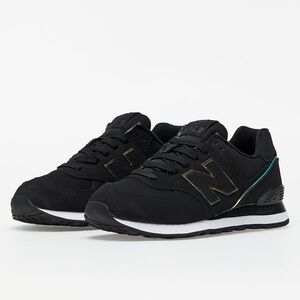 New Balance 574 -Black Suede